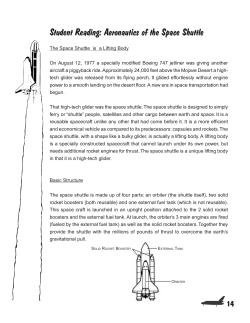 2 - Space Shuttle Aeronautics
