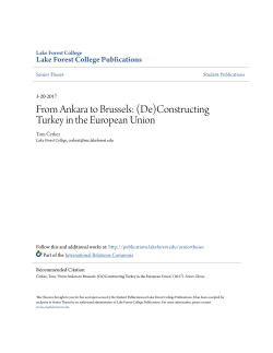 (De)Constructing Turkey in the European Union