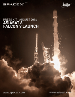 launch press kit - Spaceflight Now