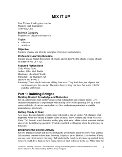 MIX IT UP - Terrific Science