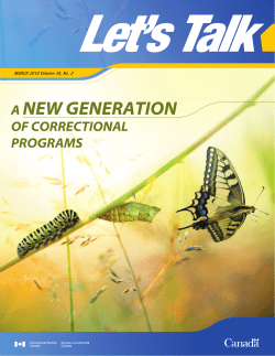 MARCH 2010 Volume 34, No. 2 - CSC-SCC