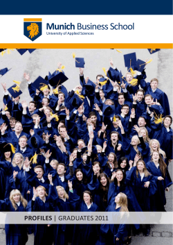 About muniCh business sChool