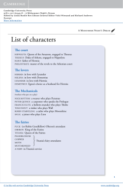 List of characters - Beck-Shop