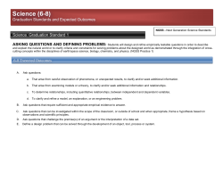Science (6-8) - Five Town School Districts