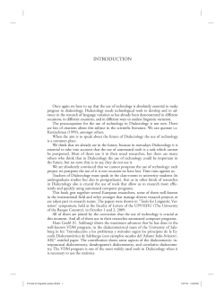 introduction - Eudia - University of the Basque Country