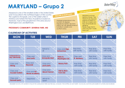 MARYLAND &ndash; Grupo 2