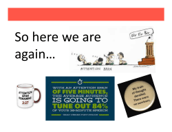 So here we are again&hellip;