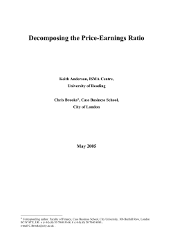 Decomposing the Price