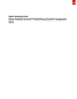 How Adobe Scene7 Publishing System Supports SEO