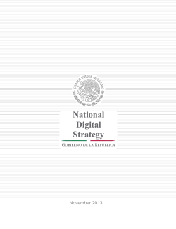 National Digital Strategy