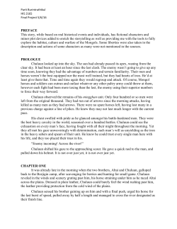 Becoming a Commander in Chingis Khan`s Army