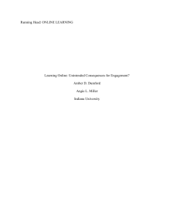 Unintended Consequences for Engagement?