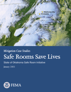 Safe Rooms Save Lives