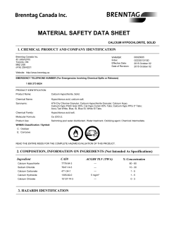 material safety data sheet