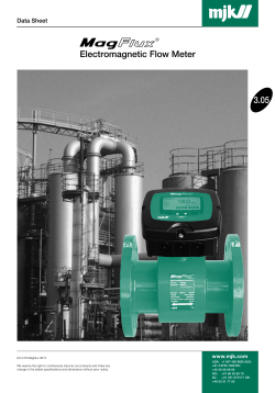 3.05 Electromagnetic Flow Meter