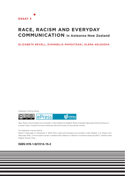 race, racism and everyday