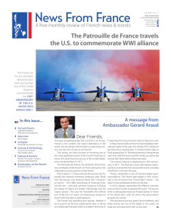 The Patrouille de France travels the U.S. to commemorate WWI