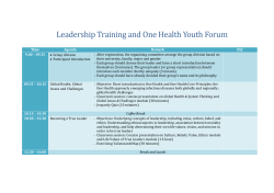 Leadership Training Day 2 &ndash; Rundown Leadership