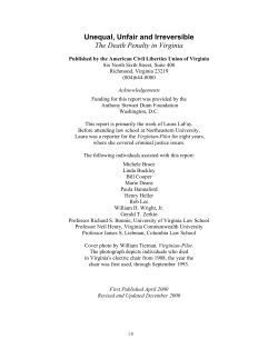 Unequal, Unfair and Irreversible The Death