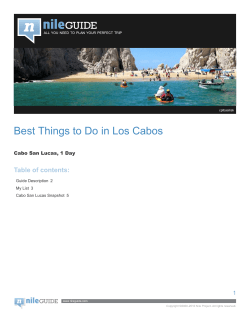 Best Things to Do in Los Cabos