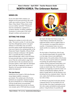 NORTH KOREA: The Unknown Nation