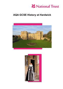 Hardwick GCSE History visits (PDF / 0.3MB)