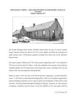 Short Report - City of Winnipeg