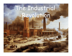 The Industrial Revolution