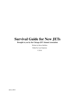 Chicago JETAA Survival Guide