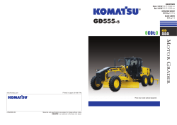 GD555-5 - Komatsu