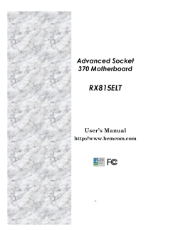 User`s Manual - BCM Advanced Research