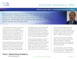 Instructor Advocacy: Ohio