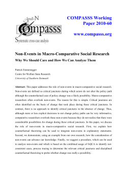 COMPASSS Working Paper 2010
