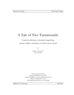A Tale of Two Turnarounds: Corporate ideology