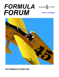 FORMULA - IF1 Air Racing