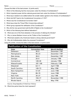 Choose the letter of the best answer. (4 points eac