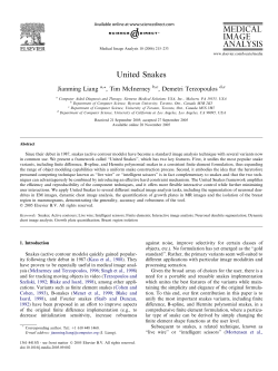 United Snakes - Department of Computer Science