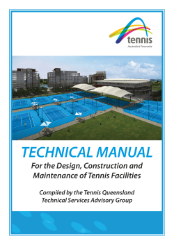 Design, Construction and Maintenance of Tennis