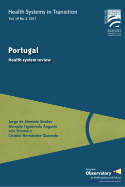 Health Systems in Transition - Portugal