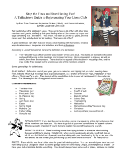 101 Great Ideas for Tailtwisters