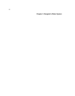 Chapter 3: Bangkok`s Water System