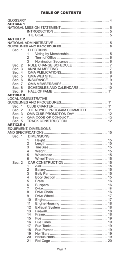 2012 QMA Rulebook - QuarterMidgets.org