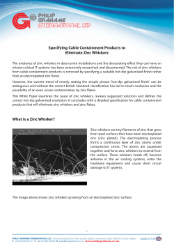 Specifying Cable Containment Products to