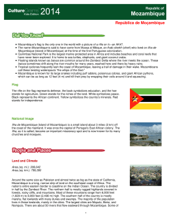 Mozambique - Burnet Middle School