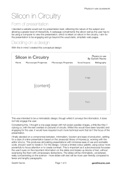 Silicon in Circuitry