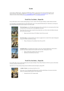 Events - Megan Rix