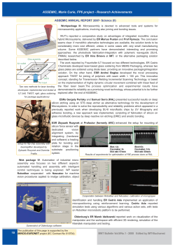 ASSEMIC, Marie Curie, FP6 project