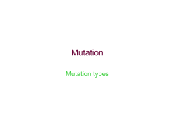 Mutation