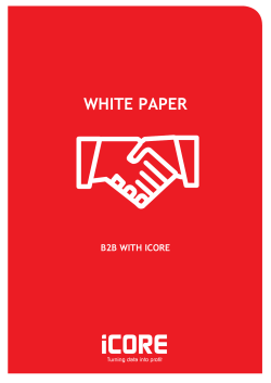 B2B with iCore - iCore Solutions