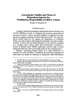 Assessing the Viability and Virtues of Respondeat Superior for